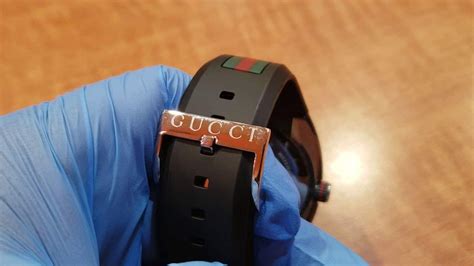 fake white gucci watch|how to authenticate gucci watch.